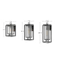 Load image into Gallery viewer, Republic Outdoor Wall Sconce - Diagram
