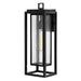 Republic Large Outdoor Wall Sconce - Black Finish