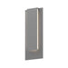 Reveal Tall Outdoor LED Wall Sconce - Textured Gray