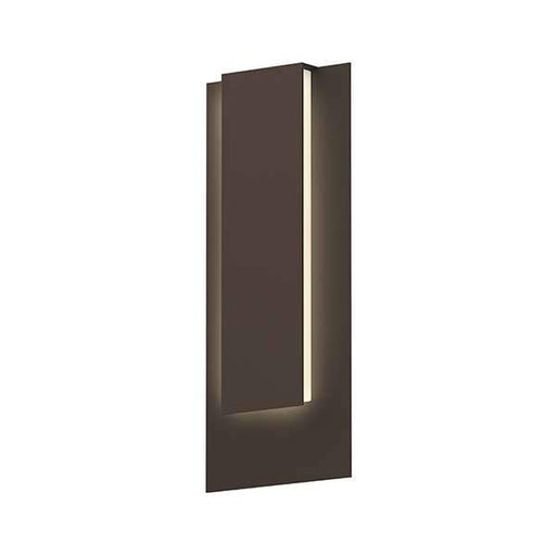 Reveal Tall Outdoor LED Wall Sconce - Textured Bronze