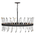 Load image into Gallery viewer, Revel Large Chandelier - Black Finish
