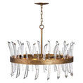 Load image into Gallery viewer, Revel Medium Chandelier - Burnished Gold Finish
