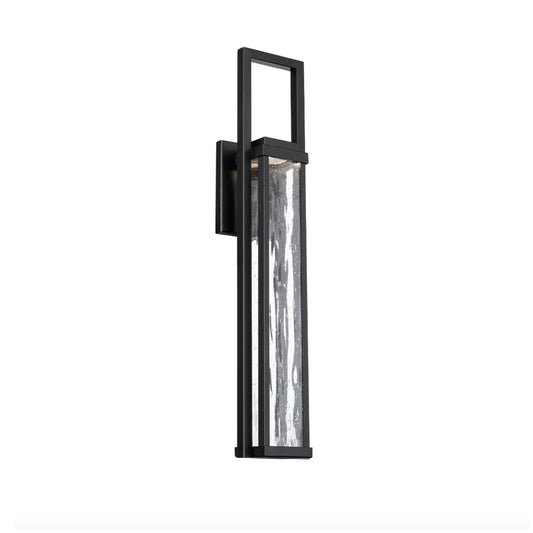 Revere 25" LED Outdoor Wall Sconce - Black Finish