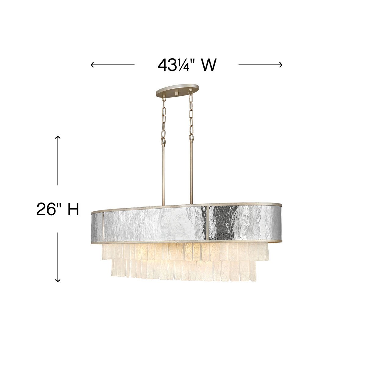 Hammered Stainless Steel - Diagram