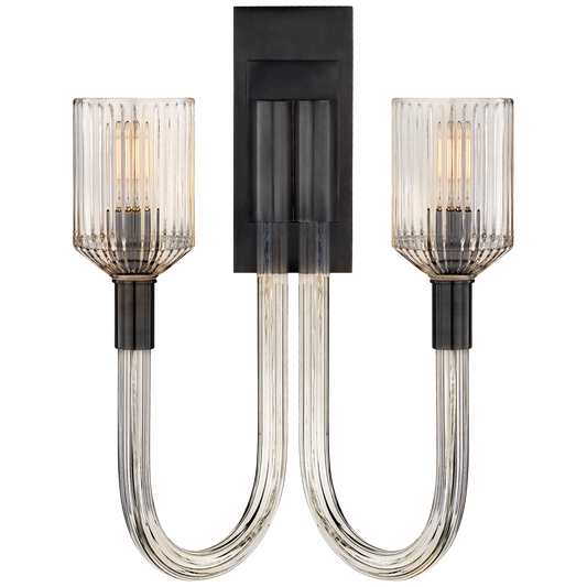 Reverie Double Sconce - Bronze