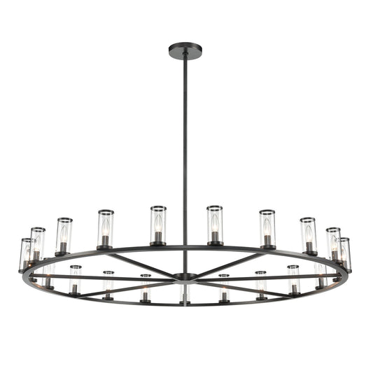 Revolve 61" Chandelier - Urban Bronze Finish