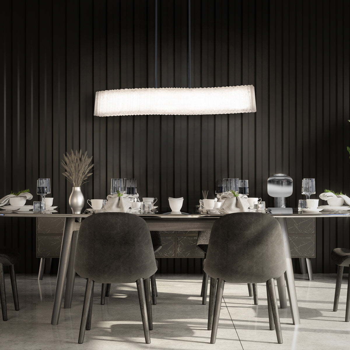 Rhiannon LED Linear Pendant - Display