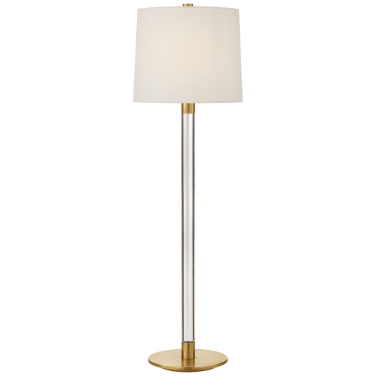 Riga Buffet Lamp - Crystal/Antique Brass