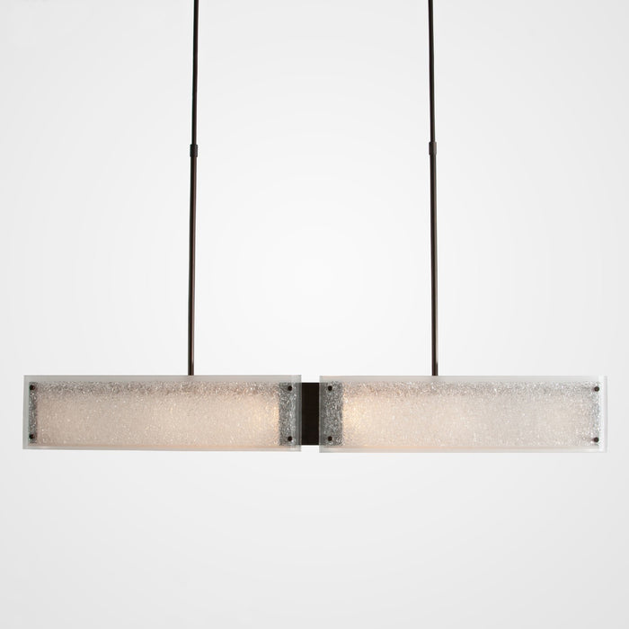 Rimelight Linear Suspension - Flat Bronze/Frosted