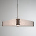 Rimelight Square Chandelier - Flat Bronze/Frosted