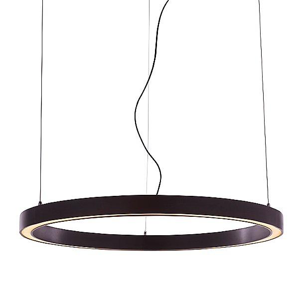 Ring LED Pendant Light Statuary - Bronze/Medium