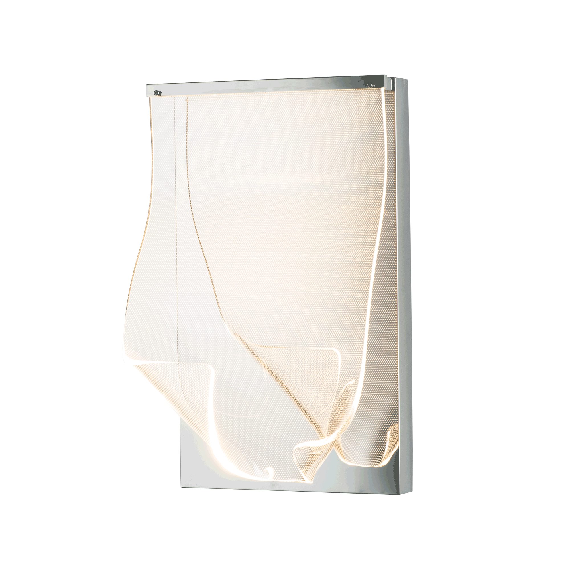 Rinkle LED Wall Sconce - Polished Chrome Finish