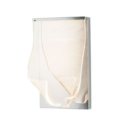 Rinkle LED Wall Sconce - Polished Chrome Finish