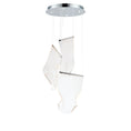 Load image into Gallery viewer, Rinkle 3-Light Pendant - Polished Chrome Finish
