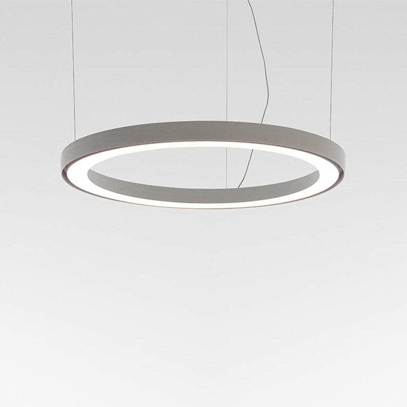 Ripple 28" LED Chandelier - White Finish