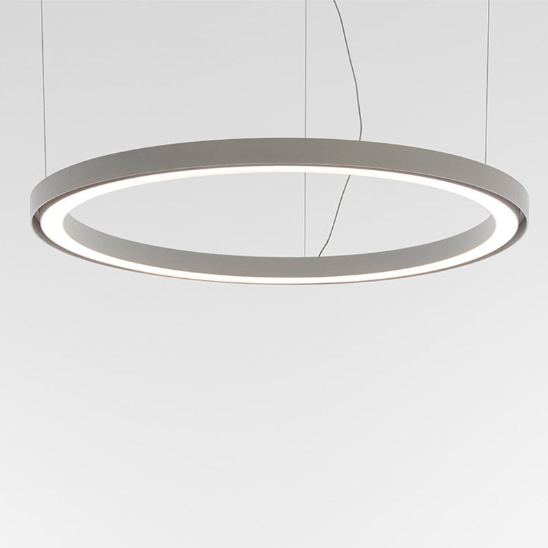 Ripple 35" LED Chandelier - White Finish