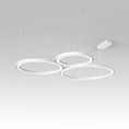 Load image into Gallery viewer, Ripple LED Cluster Chandelier - White Finish
