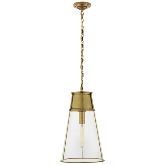 Robinson Large Pendant - Hand-Rubbed Antique Brass