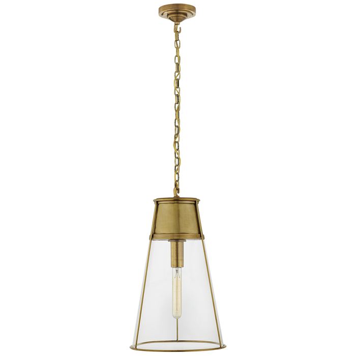Robinson Large Pendant - Hand-Rubbed Antique Brass