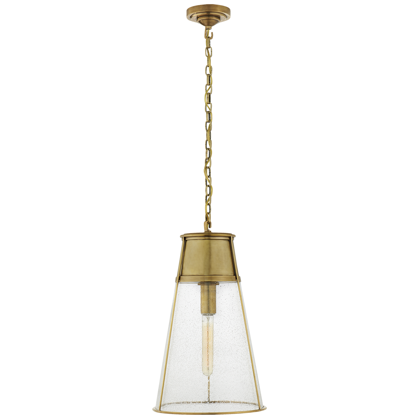 Robinson Large Pendant - Hand-Rubbed Antique Brass