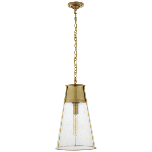 Robinson Large Pendant - Hand-Rubbed Antique Brass