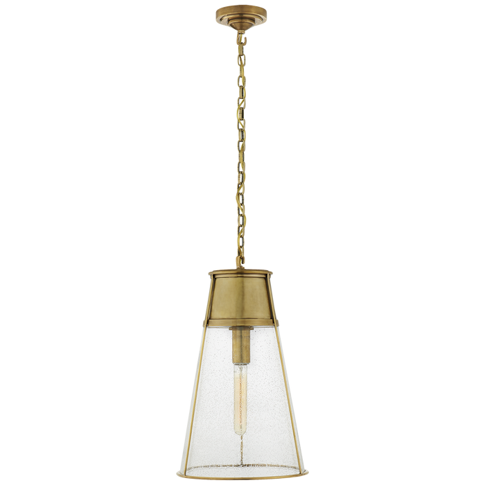 Robinson Large Pendant - Hand-Rubbed Antique Brass