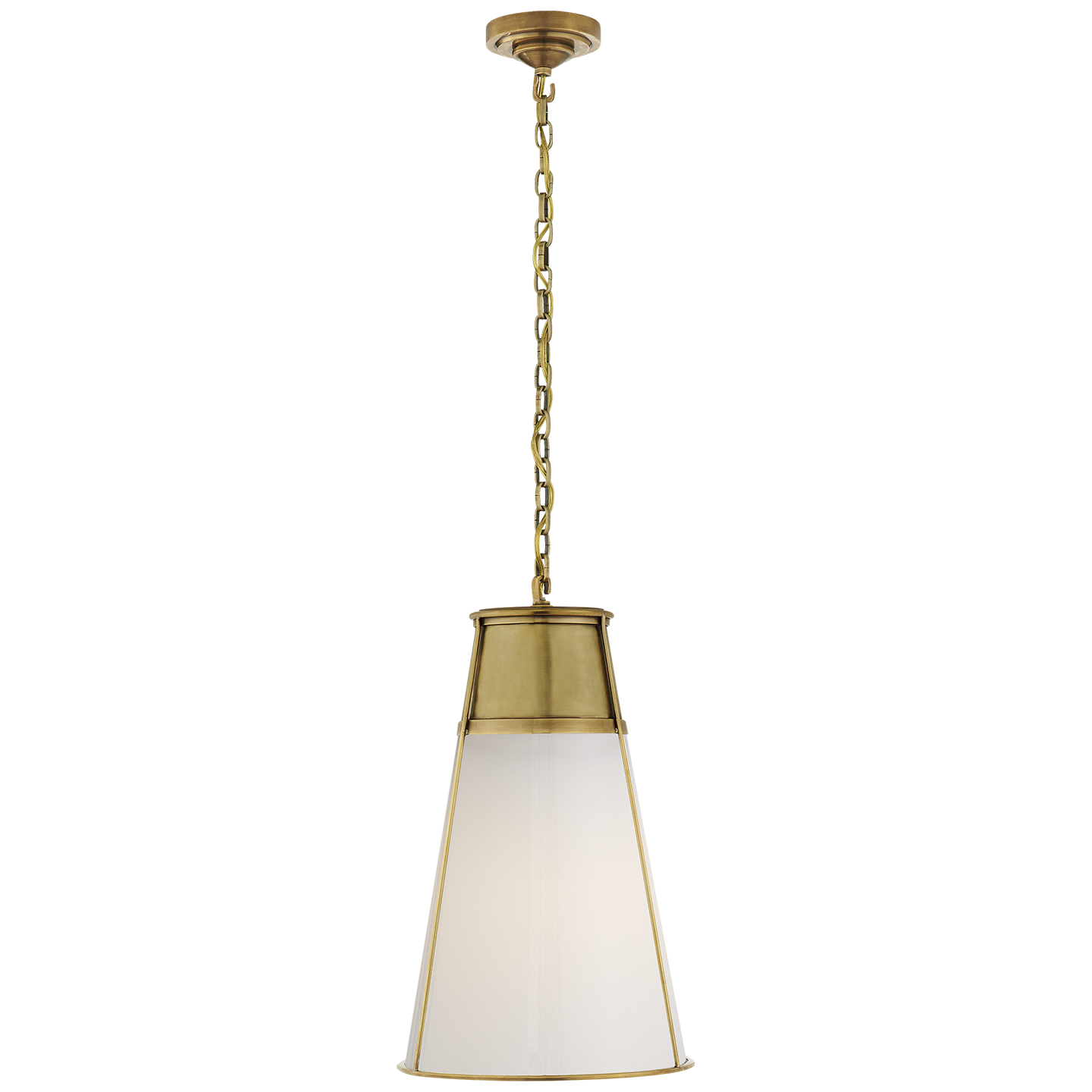 Robinson Large Pendant - Hand-Rubbed Antique Brass