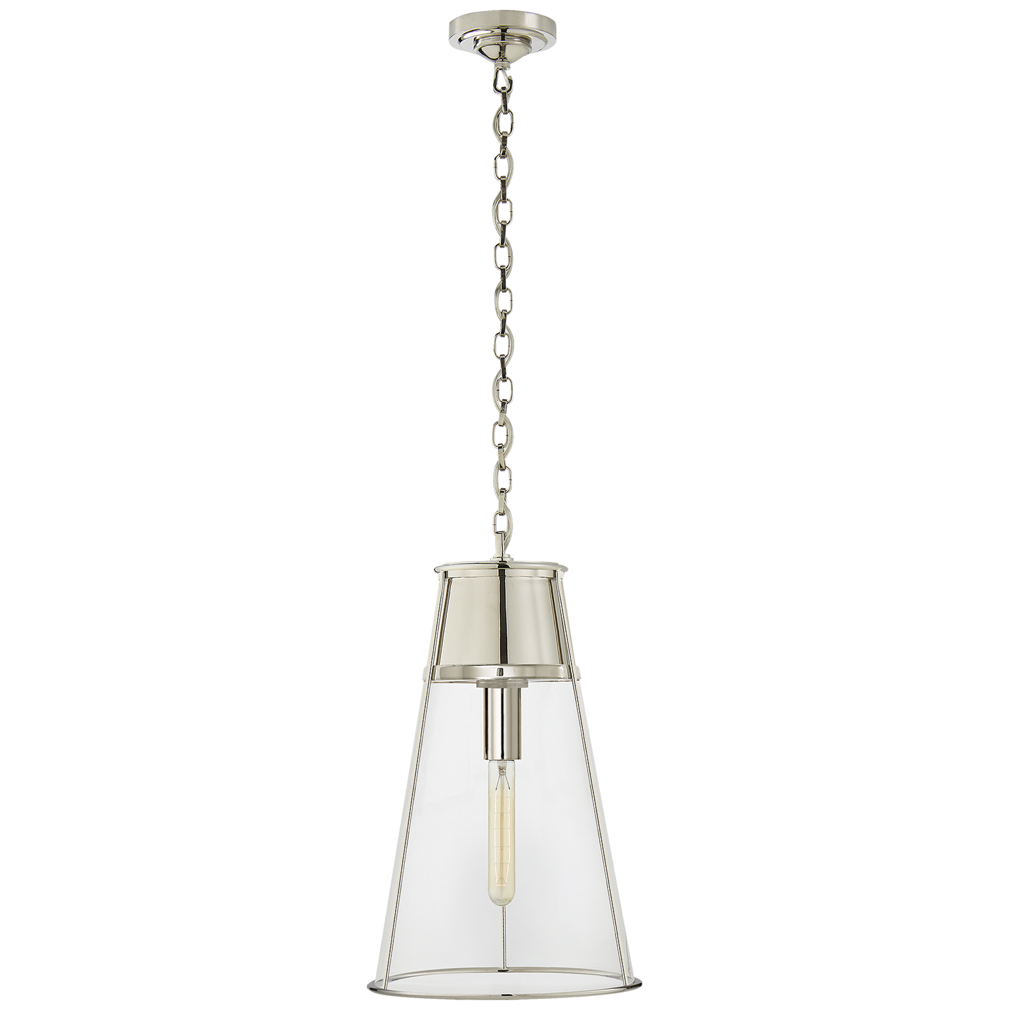 Robinson Large Pendant - Polished Nickel