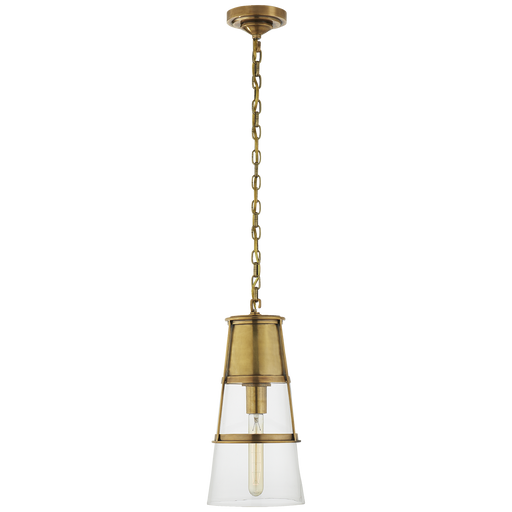 Robinson Medium Pendant - Hand-Rubbed Antique Brass
