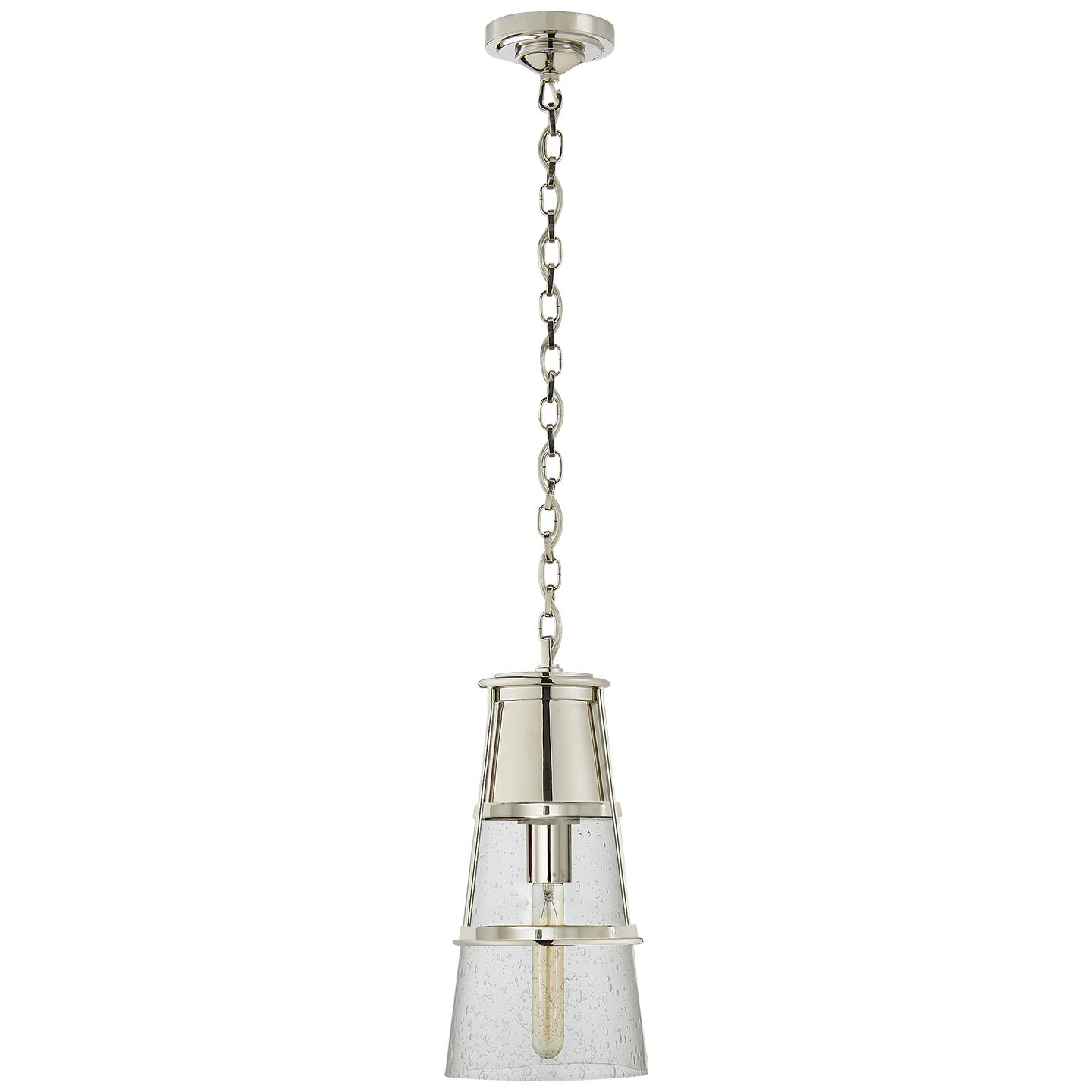 Robinson Medium Pendant - Polished Nickel