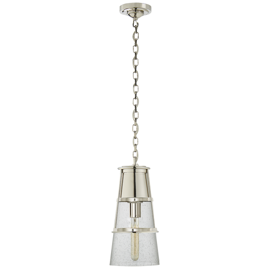 Robinson Medium Pendant - Polished Nickel