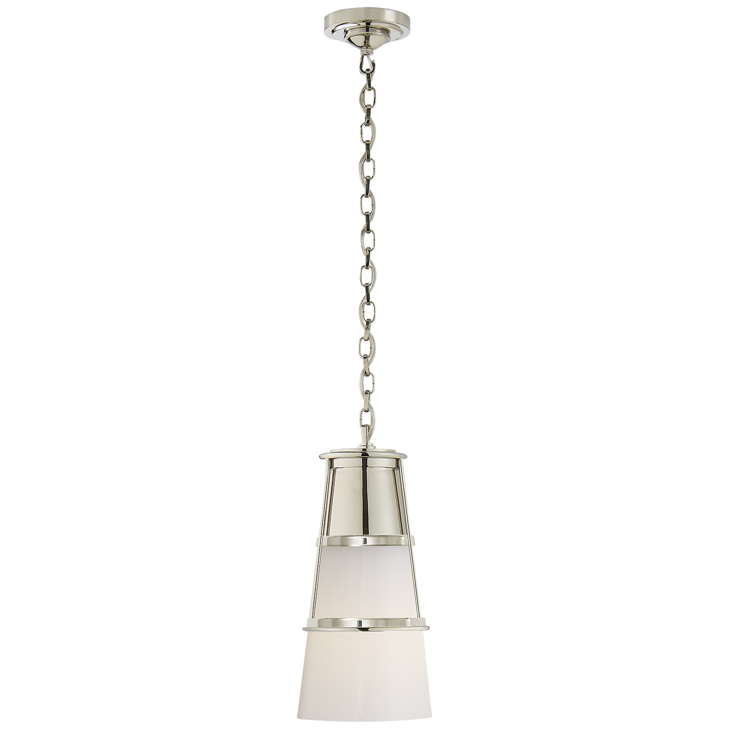 Robinson Medium Pendant - Polished Nickel