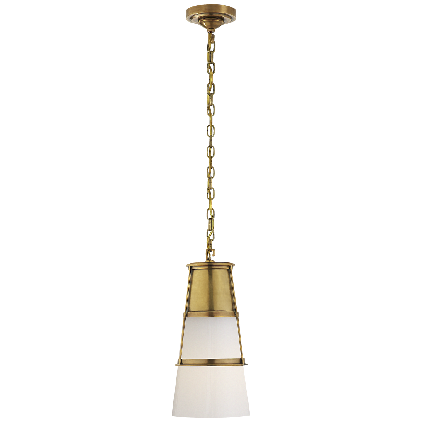 Robinson Medium Pendant - Hand-Rubbed Antique Brass