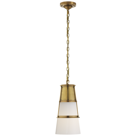 Robinson Medium Pendant - Hand-Rubbed Antique Brass