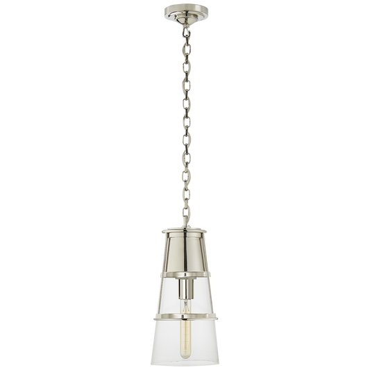 Robinson Medium Pendant - Polished Nickel