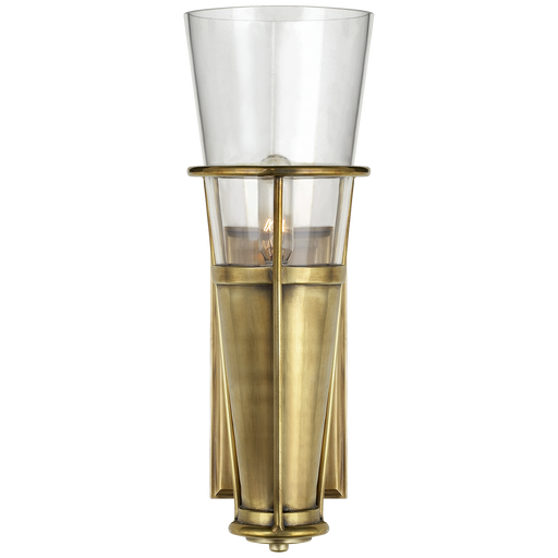 Robinson Single Sconce - Hand-Rubbed Antique Brass