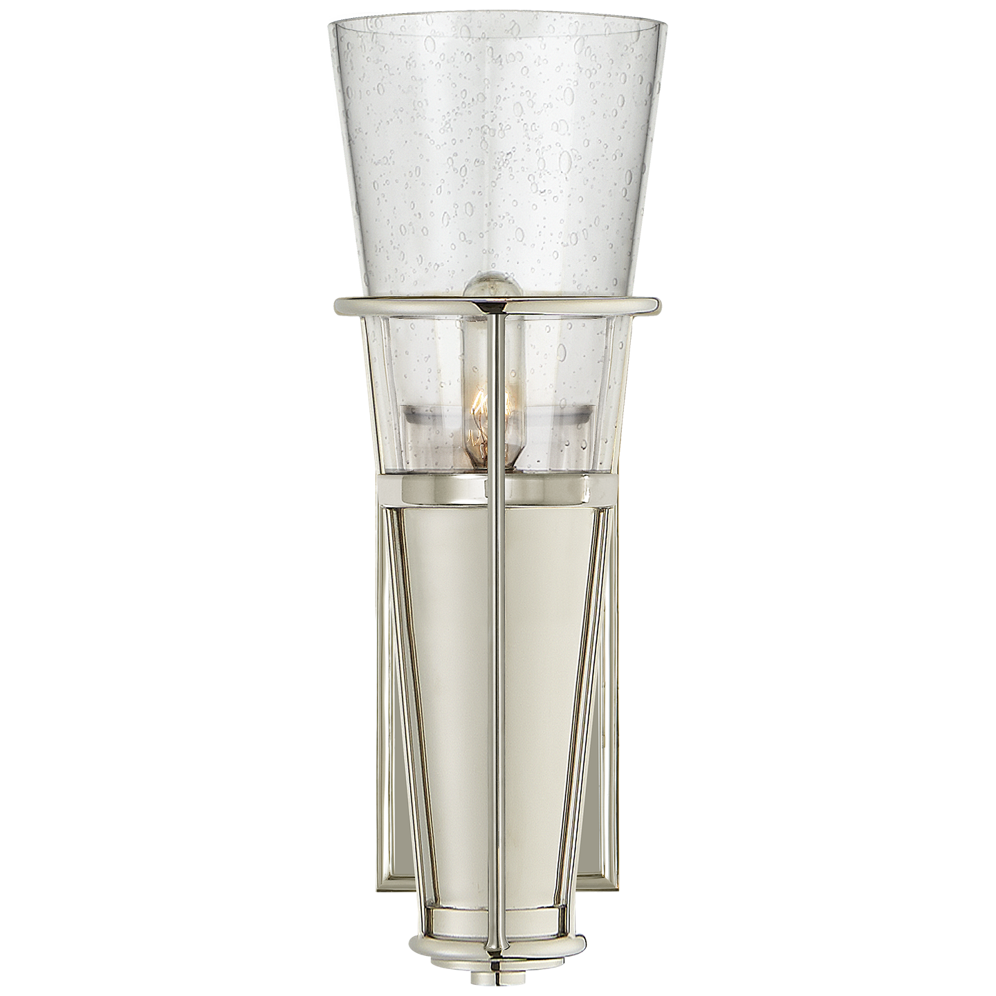 Robinson Single Sconce - Polished Nickel