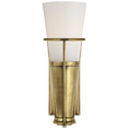 Load image into Gallery viewer, Robinson Single Sconce - Hand-Rubbed Antique Brass/Seeded Glass
