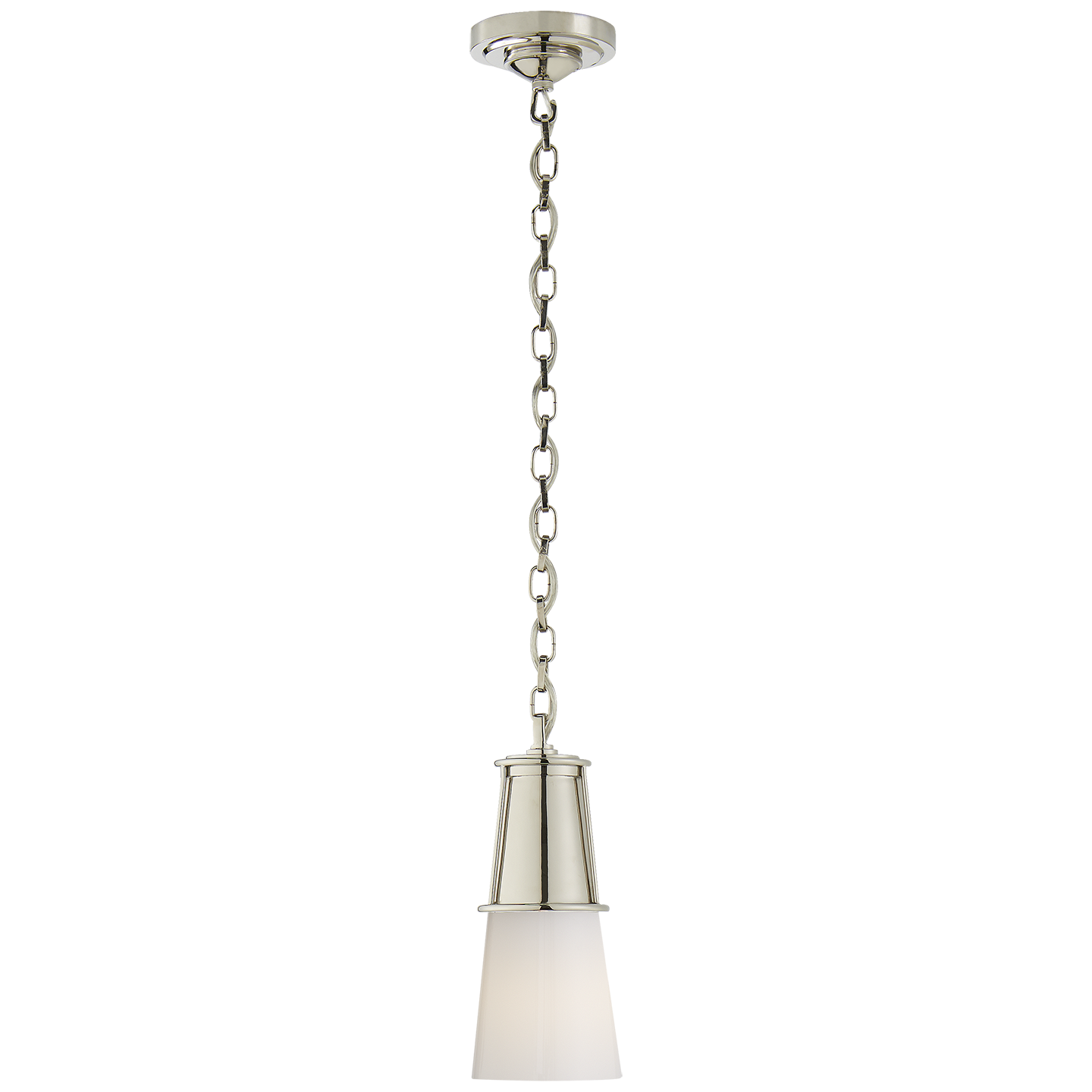 Robinson Small Pendant Polished Nickel