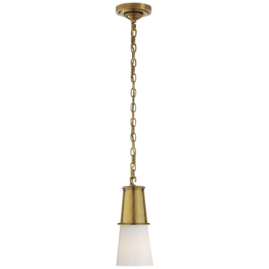 Robinson Small Pendant Hand-Rubbed Antique Brass