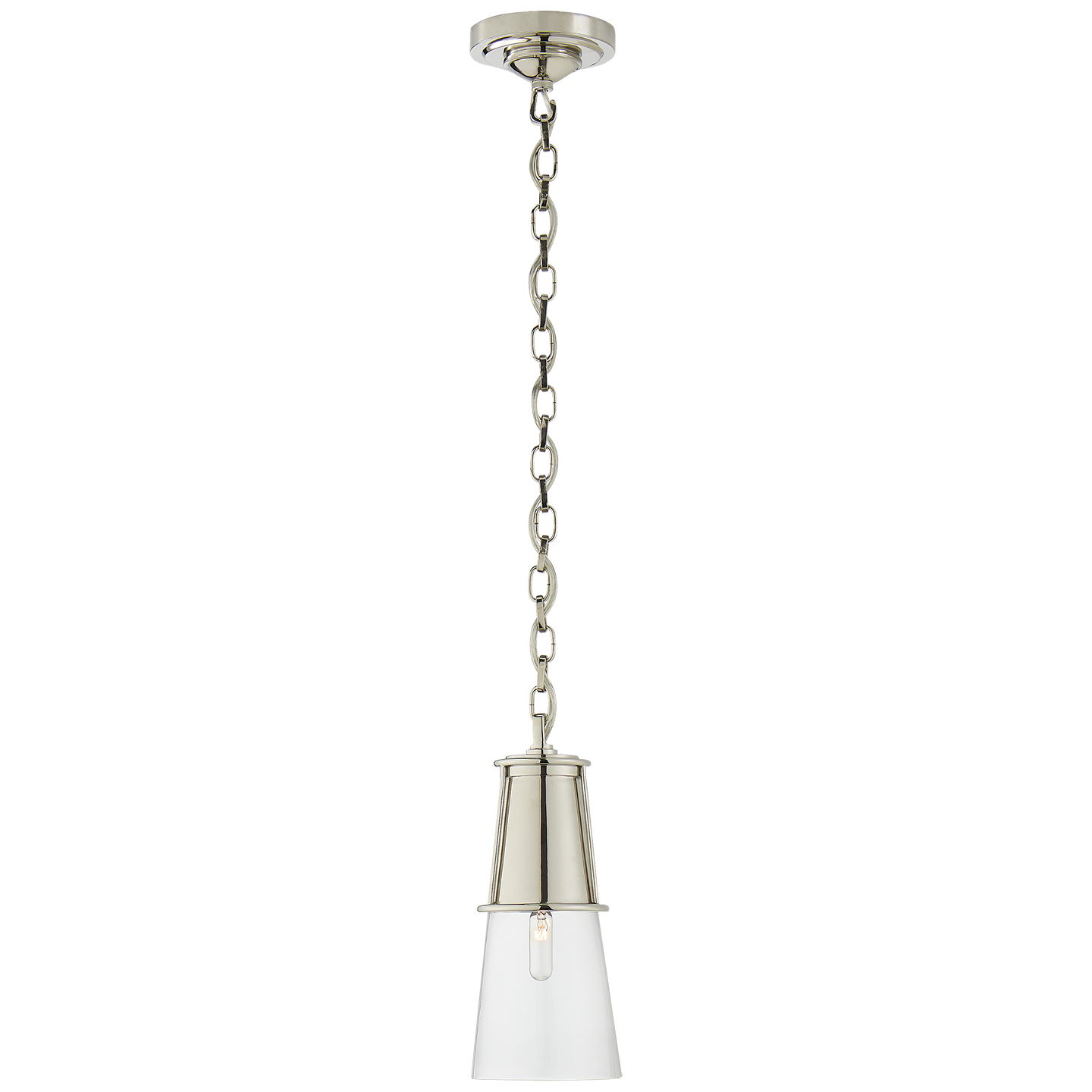 Robinson Small Pendant Polished Nickel