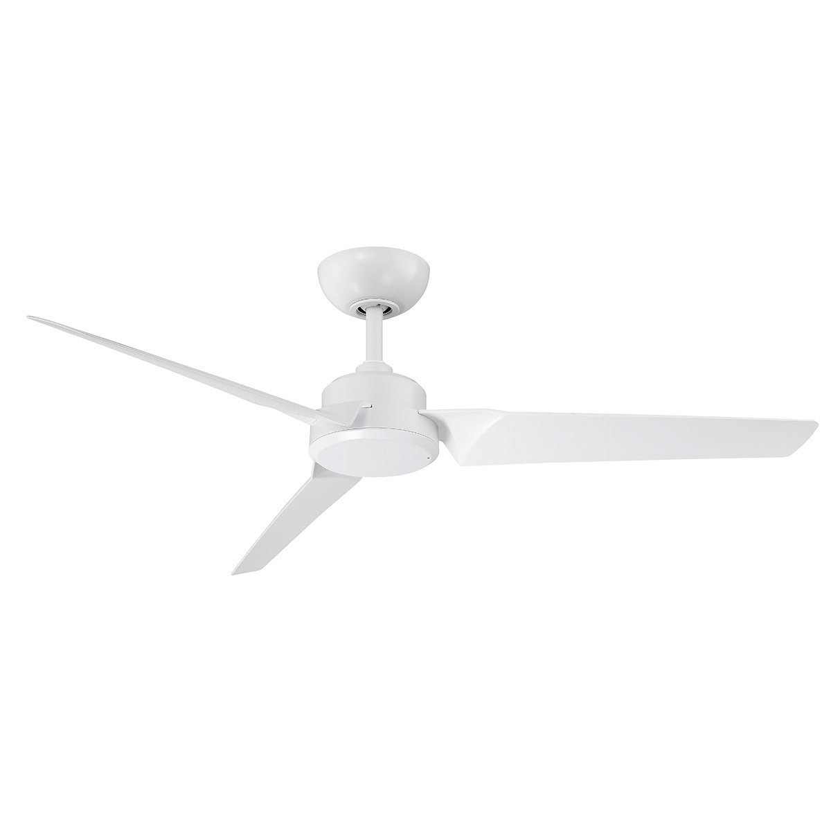 Roboto 52" Smart Ceiling Fan - Matte White Finish