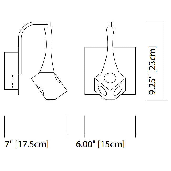 Rockne Wall Sconce - Diagram