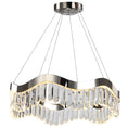 Load image into Gallery viewer, Rolland LED Chandelier Polished Chrome Finish
