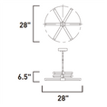 Load image into Gallery viewer, Rollo Multi-Light Pendant - Diagram
