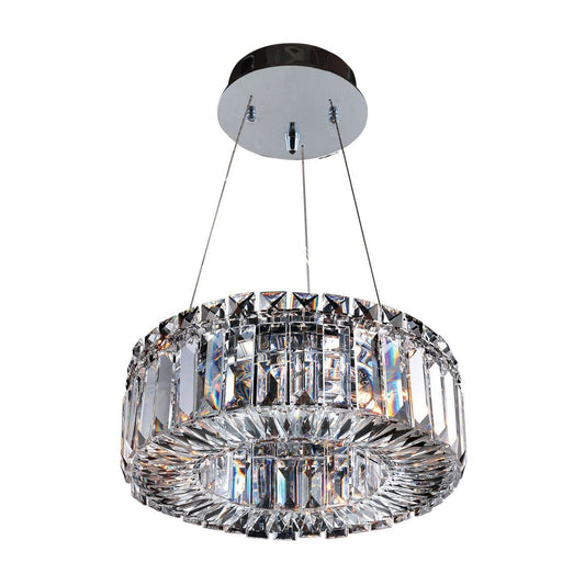 Rondelle Mini Pendant - Chrome Finish