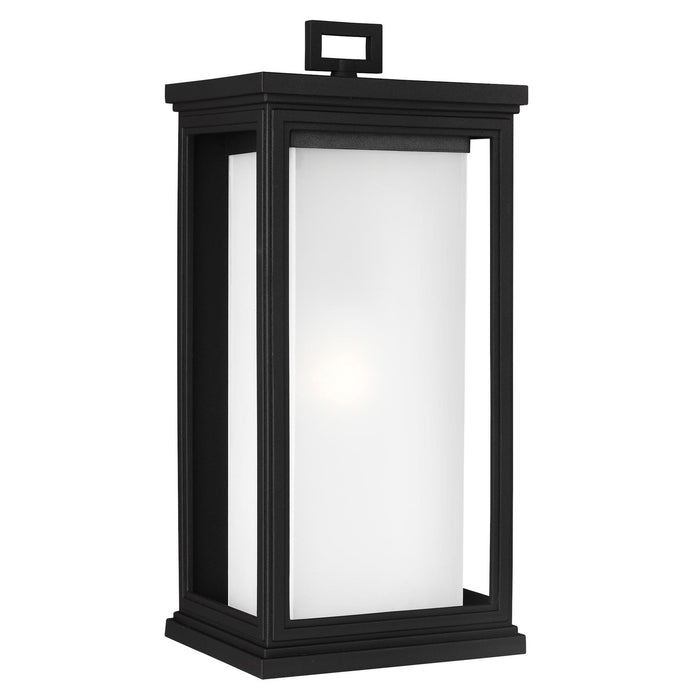 Roscoe Large Outdoor Wall Sconce - Textured Black Finish