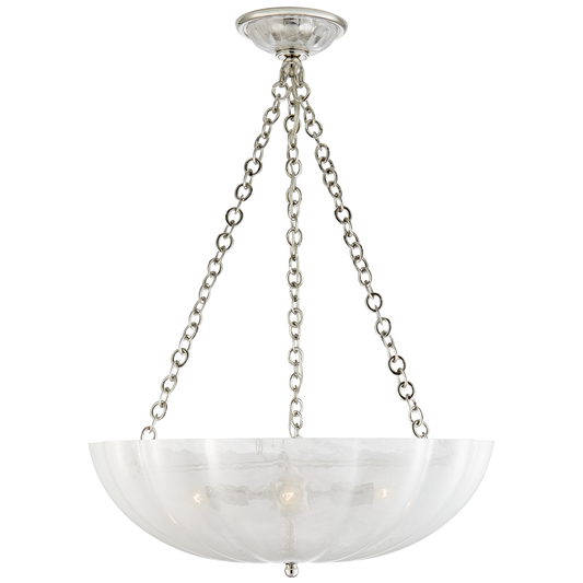 Rosehill Large Chandelier - Polished Nickel