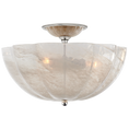 Load image into Gallery viewer, Rosehill Medium Semi-Flush Mount - Polished Nickel
