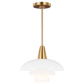 Load image into Gallery viewer, Rossie Pendant - Burnished Brass Finish
